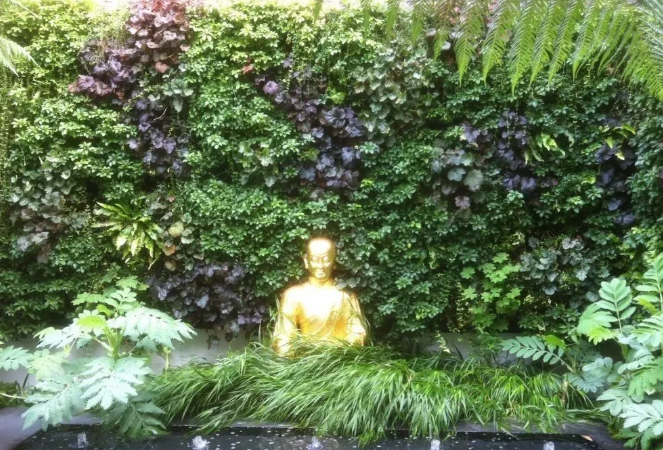 植物墻也有中國風，關鍵在這幾種元素